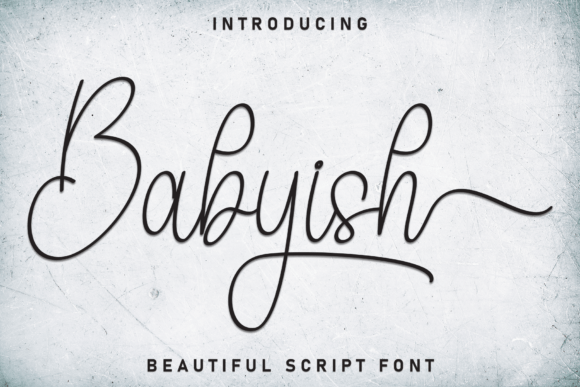 Babyish: The Handwritten Font for Charming Design