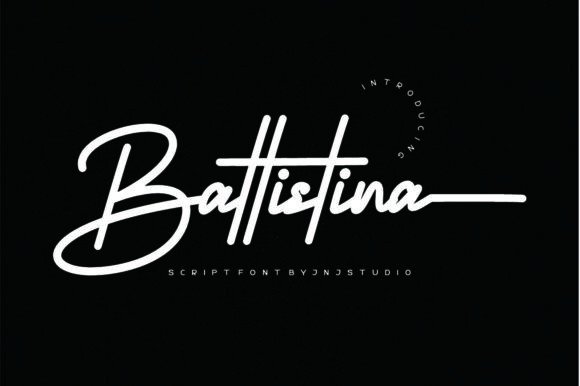 Battistina: The Elegant Script Font for Modern Design