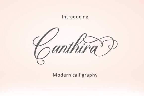 Canthira: Elevating Design with Modern Calligraphy