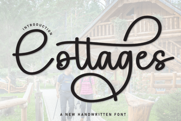 Cottages: The Handwritten Font Adding Whimsy to Design