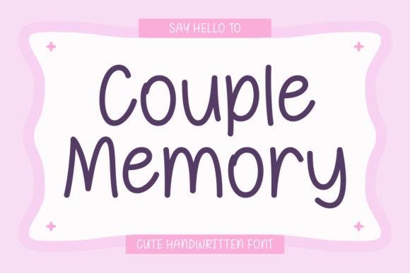 Couple Memory: The Handwritten Font for Heartfelt Design