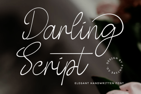 Darling Script: The Handwritten Font for Elegant Design