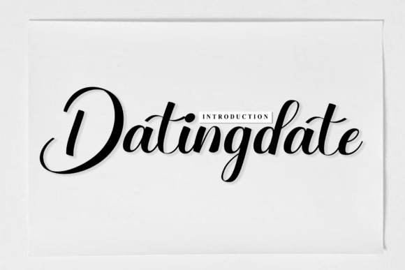Datingdate: A Timeless Font for Modern Design