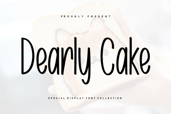 Dearly Cake: The Handwritten Font for Heartfelt Design