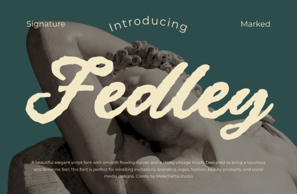 Fedley: Elevating Design with Modern Calligraphy
