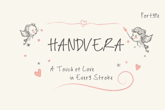 Handvera: The Handwritten Font for Authentic Design