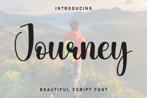 Journey: A Font of Cozy Allure for Creative Projects