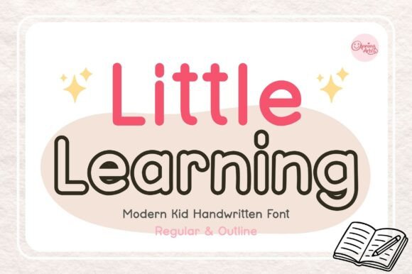 Little Learning: A Font That Makes Design Playful and Professional