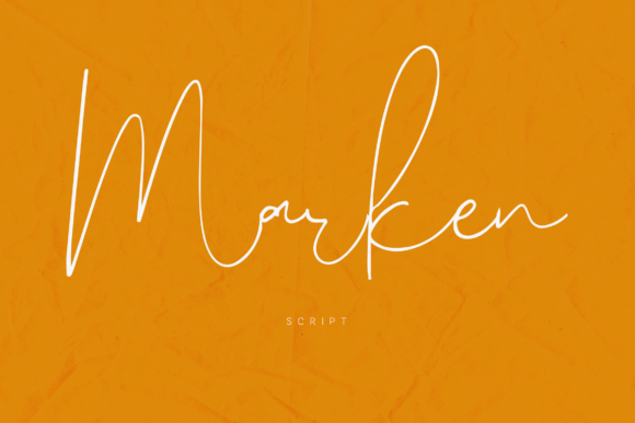 Marken: Elevate Your Visual Design with Authentic Script Typography