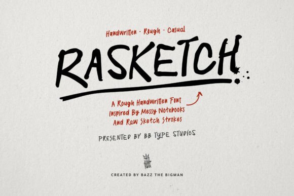 Rasketch: Embracing Imperfection in Modern Typography