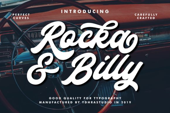 Rocka & Billy: The Handwritten Font with Attitude