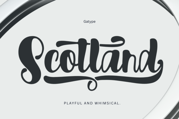 Scotland: A Modern Script Font for Impactful Design