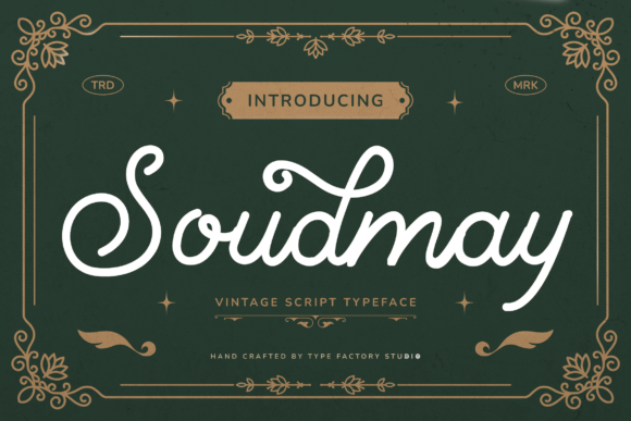 Soundmay: A Vintage Script for Modern Branding