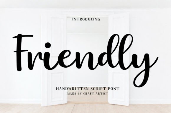 The Friendly Handwritten Typeface: A Warm Touch for Modern Design